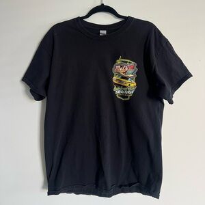 Gildan Black Tee with Retro Graphic